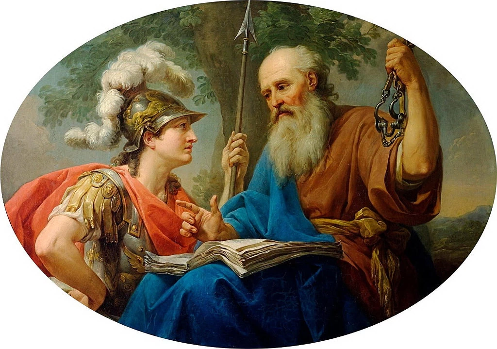 Socrate insegna a Alcibiads - Royal Castle, Warsaw